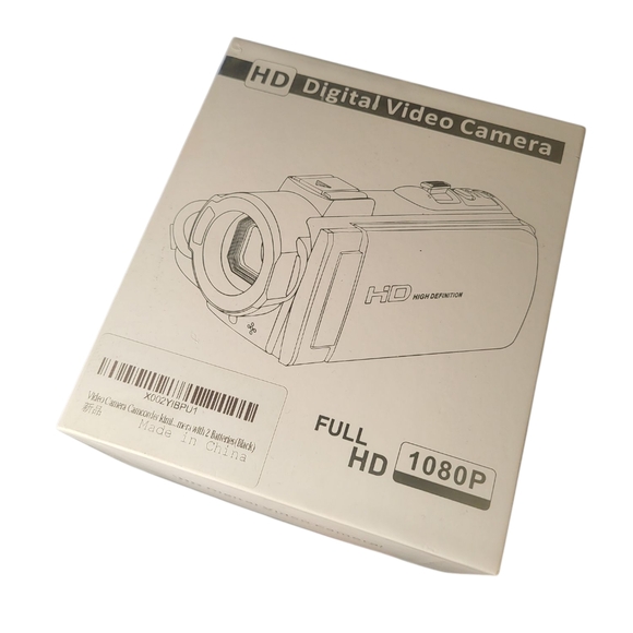 HD Digital Video Camera with Case and 128g SD Card